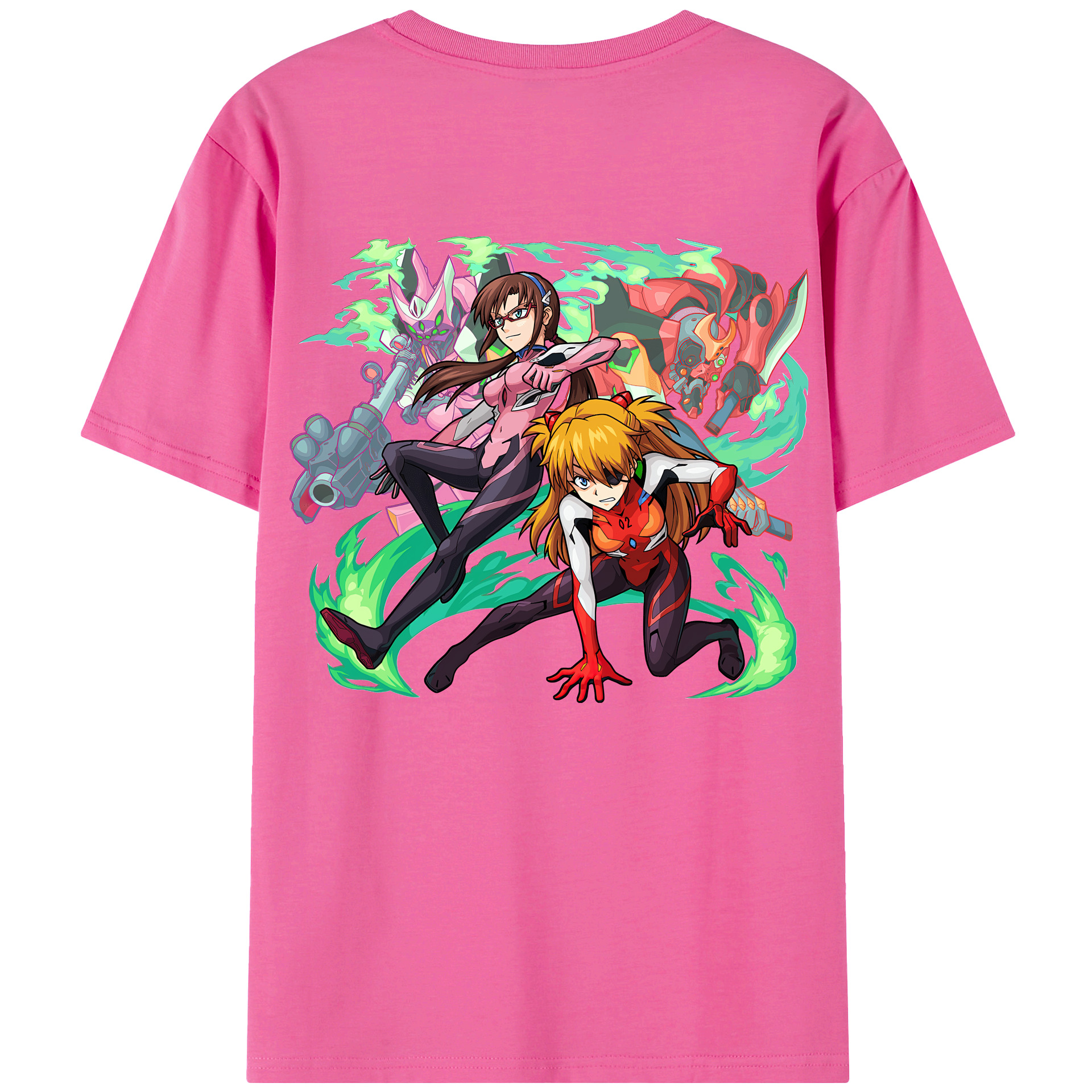 （画像用） EVA 新世紀エヴァンゲリオン レディース半袖Tシャツ(バックプリント)